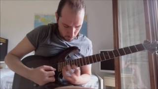 Rhapsody Of Fire - Unholy Warcry (guitar cover solo - short version)