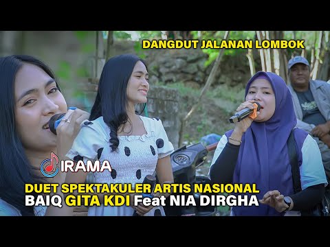 Duet Luar Biasa Gita KDI Feat Nia Dirgha Di Iringi Musik Jalanan Irama Dopang Live Leming