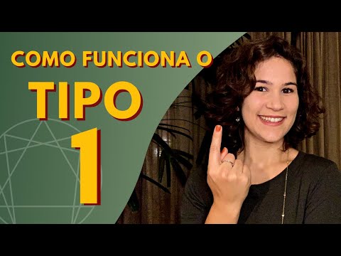 How does the Enneagram type 1 personality work?