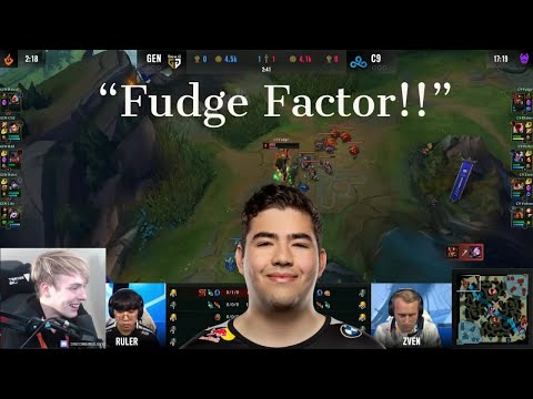 LS Reacts To Gen.G First Blood Bot Lane + Fudge SOLO BOLO Top!!