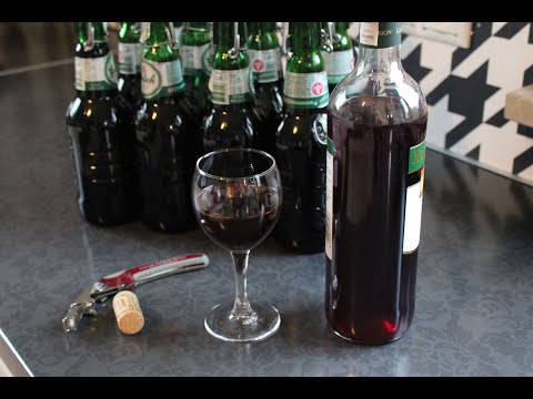 Jak zrobić wino czerwone domowe Będziecie zaskoczeni jakie to proste najłatwiejsza procedura