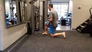 Mobility Hurdler with band distraction