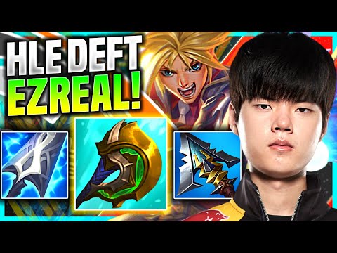 DEFT DOMINATING EZREAL WITH NEW ITEMS! - HLE Deft Plays Ezreal ADC vs Caitlyn! | Preseason 11