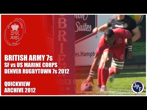 Quickview - British Army 7s - Denver 7s Semi Final vs US Marine Corps Archive 2012
