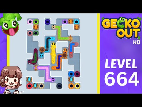 Gecko Out Level 664 Solution Walkthrough