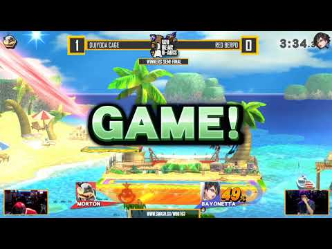 Ultra WBB #163 | DU|Yoda Cage  vs red berpo   - Winners Semi-Final - Super Smash Bros. for Wii U
