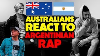 AUSTRALIANS REACT TO: ARGENTINIAN RAP | PAULO LONDRA - CHICA PARANORMAL REACCION