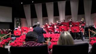 Grove HS Jazz Band Christmas 2015