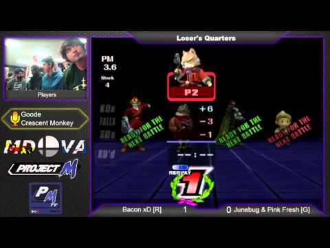 SPM01: Doubles - BaconPancakes (Fox) & E2xD (Link) vs. Junebug (Ganon, Diddy) & P. Fresh (Lucas)