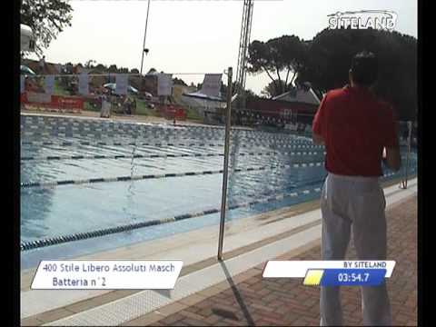 Serie 2 dei 400 Stile Libero  Assoluti Maschi Master - 11 Memorial Andrea Bettiol