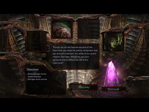 StarCraft Remastered - All Zerg Ep.2 Briefings (1080p 60FPS)