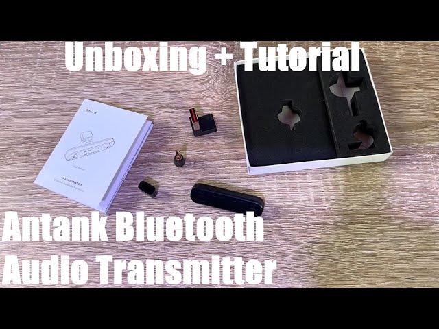 Vídeo relacionado con Antank Transmisor de Audio Bluetooth Compatible con aptX-HD aptX Low Latency AAC Compatible con Nintendo Switch/Lite/OLED/ PS4/ PS5/ PC Transmisión Dual con Micrófono para Chat de Voz en el Juego