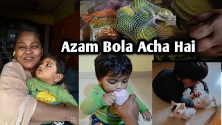 Sachi Azam Ne Pehli Baar Bola Aisa😊 10 Months old baby Boy