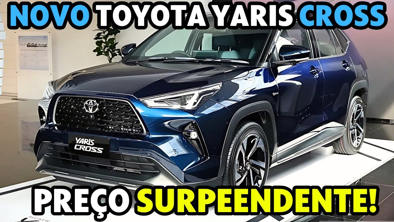 JÁ TEM ESTIMATIVA DE PREÇO! YARIS CROSS coloca a TOYOTA no mercado de SUVS COMPACTOS! saiba tudo!