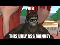 the ugly ass monkey