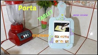 porta tablet para cocina