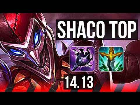 SHACO vs RUMBLE (TOP) | 600+ games | NA Grandmaster | 14.13