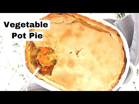VEGETABLE POT PIE | Easy & Delicious
