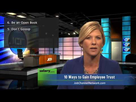10 Ways to Gain Employee Trust