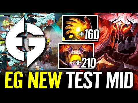 🔥 EG NEW MID TEST — Abed 7min MIDAS +370 GOLD Doom WTF Max Farm 7.30b Dota 2 Pro