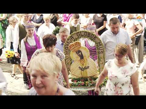 Dni Puńska - Zielna 2021. Procesja z wieńcami - ołtarzykami i kiermasz