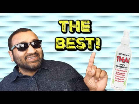 THE BEST NATURAL DEODORANT