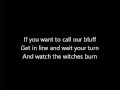 Thrice - Under a Killing Moon lyrics