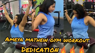 Ameya Mathew Hot Gym workout Dedication  Kariku Fa