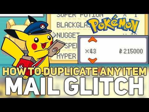 How To Duplicate Items (Mail Glitch Guide) Pokemon Fire Red & Leaf Green