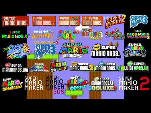 Super Mario Bros. Theme Ultimate Mashup (Mainline Series)