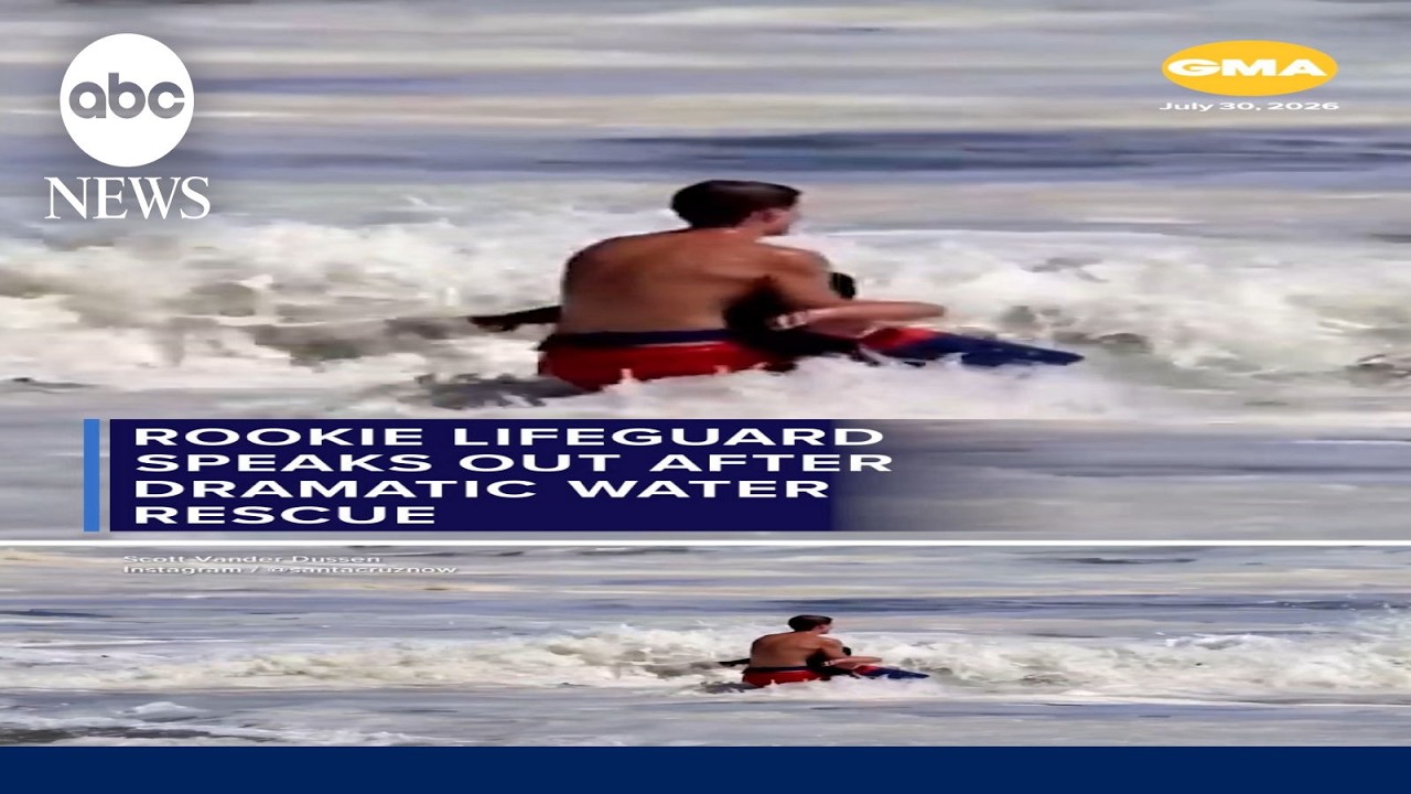 16-year-old lifeguard rescues 10-year-old boy from dangerous ocean conditions on West Coast