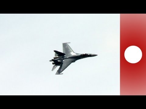 Sukhoi Su-35 amazing display at Paris Le Bourget Air Show 2013