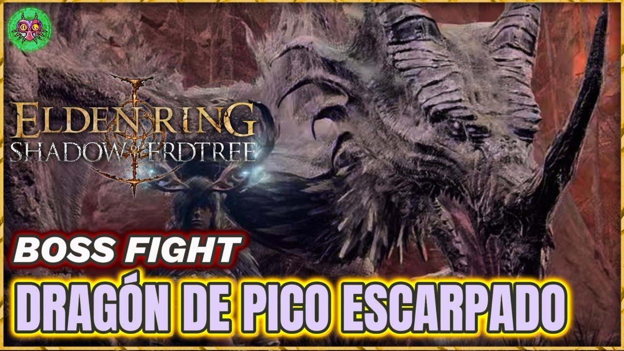 DRAGÓN de PICO ESCARPADO boss fight | Elden Ring: Shadow of the Erdtree