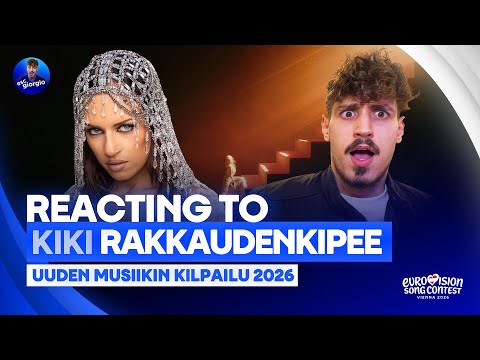 Reacting to "RAKKAUDENKIPEE" by Kiki (Finland 🇫🇮 UMK 2026)