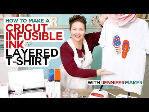 Cricut Infusible Ink Layered T-Shirt Tutorial - Full...