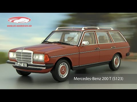 Norev 1:18 Mercedes-Benz 200 T (S123) year 1982 english red Norev 1:18 Mercedes-Benz 200 T (S123) year 1982 english red
