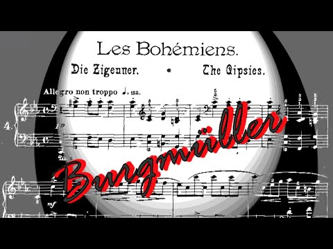 Friedrich Burgmüller -  Les bohémiens op.109 n. 4