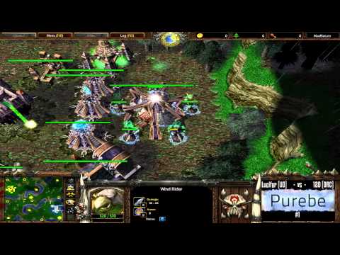 Lucifer (UD) vs 120 (ORC) - WC3 #331