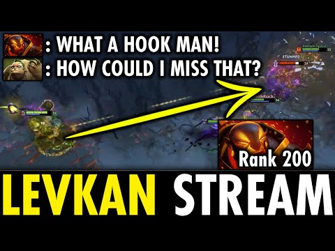 "What a Hook Man!" Said by Rank 200 Ember Spirit | Levkan Pudge Stream Moments #10