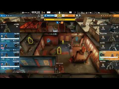 Fntzy 1 v 5 Clutch MNM GAMING vs FURIA Rainbow six siege