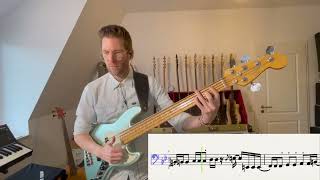 Marcus Miller Transcription - If you wanted to hurt me - Michael McDonald Fender American Pro Jazz