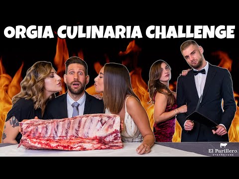 CULINARY CHALLENGE FEAST in a STEAKHOUSE with MEAT and POTATOES - MAN VS FOOD