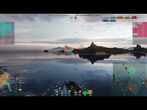 2nd game ever in the Asashio Tier 8 Japanese Destroyer