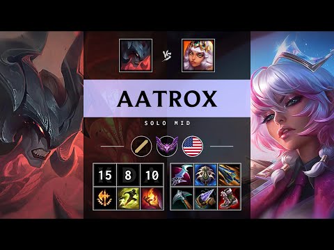Aatrox Mid vs Qiyana - NA Master Patch 25.19
