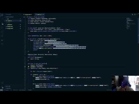 Build a REST API server with Rust using Warp - Rust CRUD Part 1