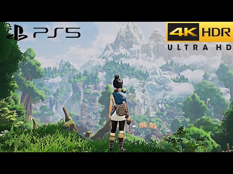 Kena: Bridge of Spirits (PS5) HDR Gameplay - 4K 60FPS