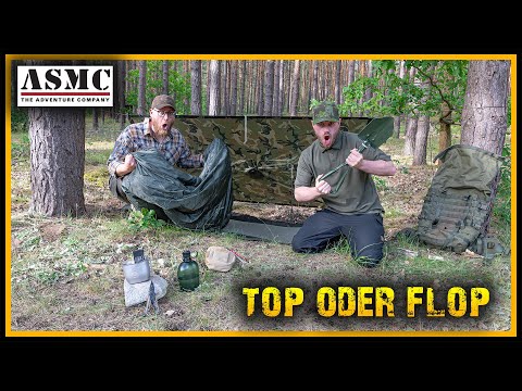 Outdoor Ausrüstung von ASMC - Bushcraft Survival Camping Test