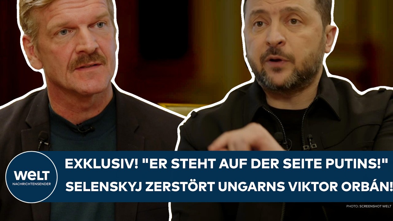 EXKLUSIV-INTERVIEW: Selenskyj fordert von Donald Trump mehr Druck auf Russland - "nicht auf mich!”