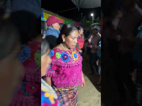 Baile social en caserío Paloquej - Cubulco, Baja Verapaz.