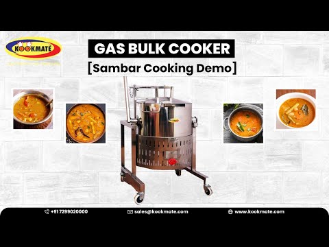 Rice Boiler Tilting Bulk Cooker